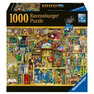 Ravensburger Bizarre Bookshop Jigsaw Puzzle - 1000pc - 1 of 3