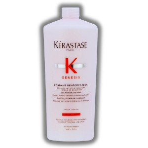 Kerastase Genesis Fondant Renforcateur Conditioner (34.0 oz XXL) Strengthening and Nourishing for Thin Hair - 1 of 2