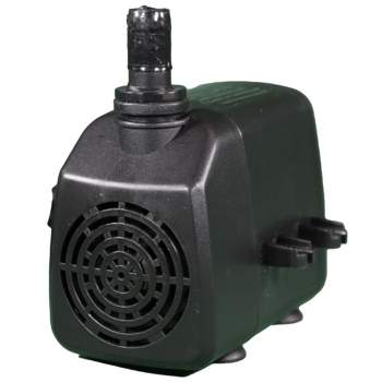 HESSAIRE 6036050 3100 CFM Submersible 110 GPH Water Pump Replacement with 3-Pin Connector for Models MC37V, MC37M, MC37A, and MFC3600, Black