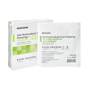 McKesson Lite Foam Dressings with Border, 200 Dressings - 1 of 4