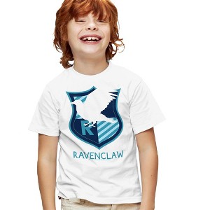 Boys' Harry Potter Ravenclaw Silhouette Crest T-Shirt - 1 of 4