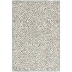 Martha Stewart Chevron Leaves - MSR3612 - Indoor Hand Tufted Rugs - 1 of 3