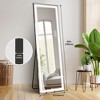 Runesay Full Length Mirror Wide Standing Tall Full Size Mirror Large Floor Mirror Dressing Big Mirror - 2 of 4