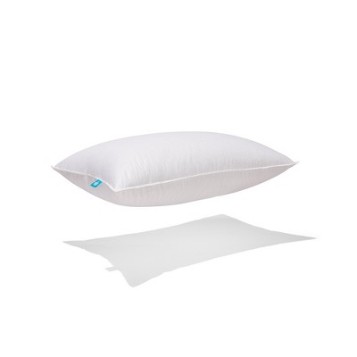 Standard Soft White Goose Down Hypoallergenic Pillow