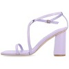 Journee Collection Womens Lenorra Covered Block Heel Sandals - 2 of 4