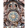 Eight Day Mechanical Hunter's Cuckoo Clock With 29.5 Inch Height Carved Woodsman And Stag By River City Clocks - 4 of 4