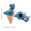 Esterno Clay Self-Watering Spikes, 3pk; Terracotta Clay Plant Auto-Watering Stakes, Animal-Shaped - 3 of 4