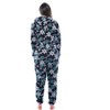Just Love Womens One Piece Winter Holiday Adult Bodysuit Faux Shearling Lined Hoody Xmas Pajamas - 3 of 4
