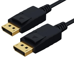 Premium Gold-Plated Display Port Male to DisplayPort Male Cable - 25ft, 1080p - 1 of 3
