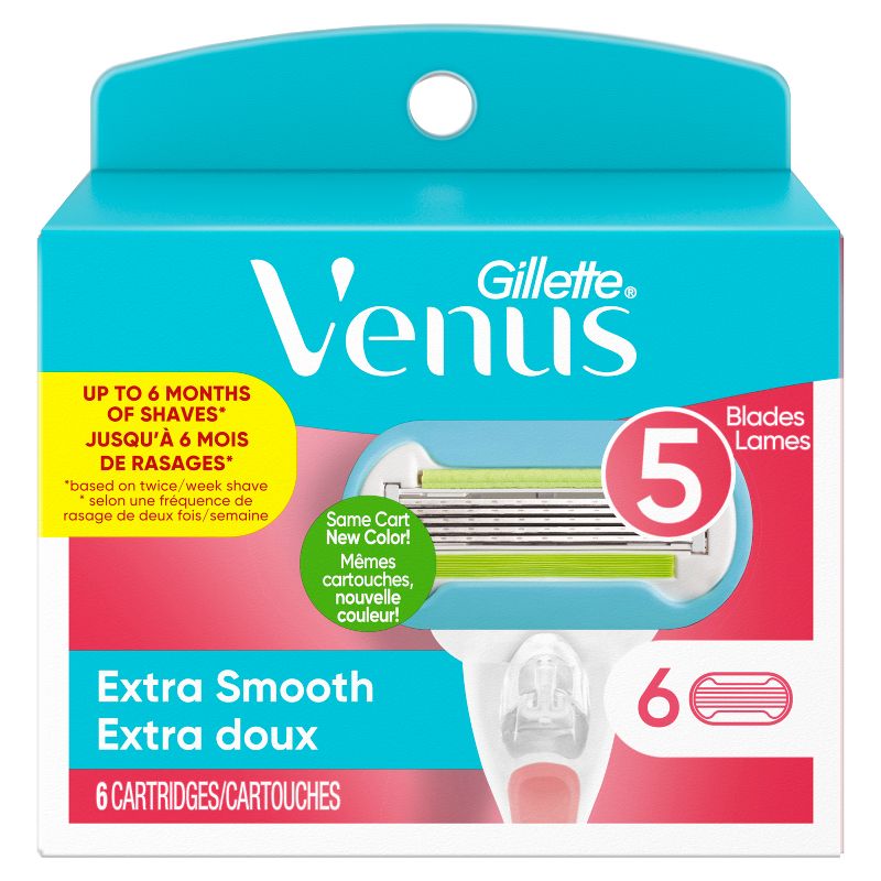 Venus Extra Smooth Women's Razor Blade Refills, 3 of 12