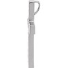 Pompeii3 1 1/2 Ct Diamond Cross Pendant Necklace 18" 10k White Gold 32mm Tall - 2 of 4