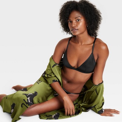 Women's Satin Unlined Triangle Bralette - Auden' - image 3