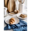 Itopfox 12-Piece Ceramic Dinnerware Set, Includes Plates and Bowls, Oven Safe, Stackable, Ideal for Housewarming Gifts - Arctic White - 3 of 4