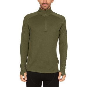 Minus33 Merino Wool Midweight - Isolation Men's 1/4 Zip 100% Merino Wool - 1 of 4