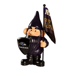 Evergreen Baltimore Ravens, Flag Holder Gnome - 1 of 1