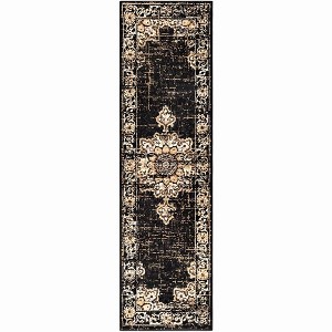 Mark & Day Pense Woven Indoor Area Rugs Black - 1 of 4