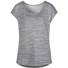 Women's Striped Short Sleeve Top - LASCANA - 4 of 4