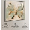Art Remedy Sage Butterfly Colorful buterfly and flowers wall art Framed - 3 of 4