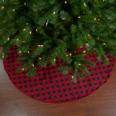 LANEABUY White Snowflake Red Black Plaid Christmas Tree Skirt Tree Skirt Xmas Tree Mat Holiday Party Decorations 36 Double Layers Tie Closure LANEABUY White Snowflake Red Black Plaid Christmas Tree Skirt Tree Skirt Xmas Tree Mat Holiday Party Decorations 36 Double Layers Tie Closure