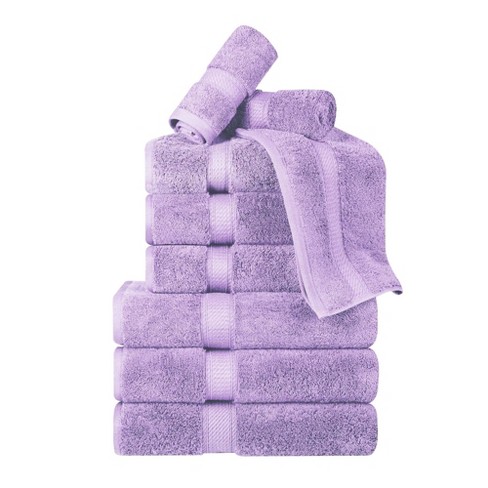 Premium Cotton 800 Gsm Heavyweight Plush Luxury 4 Piece Bathroom Towel Set,  White - Blue Nile Mills : Target