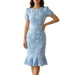 short sleeve midi bodycon dress for women Short Sleeve Rib Sweater Bodycon Midi Dress - SMALL / Black
