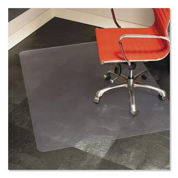 ES Robbins EverLife Chair Mat for Hard Floors, Heavy Use, Rectangular, 46 x 60, Clear