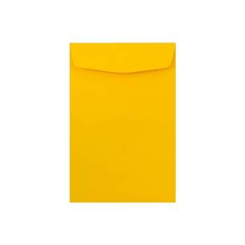 JAM Paper 6 x 9 Open End Catalog Envelopes Sunflower Yellow 212815443D