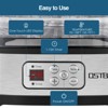 OSTBA Food Dehydrator, 5 Trays, Adjustable Temp & 72H Timer, LED Display, 240W, for Jerky, Fruits, Herbs, Snacks, Includes Recipe Book - 2 of 4