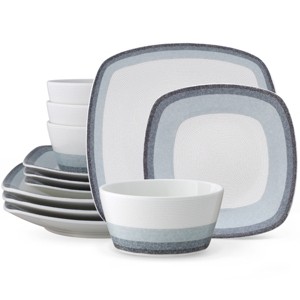 Noritake Colorscapes Layers 12-Piece Square Dinnerware Set - 1 of 4