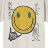Outer Banks Smiley Face Men's Sand Crew Neck Short Sleeve T-shirt - 2 of 4