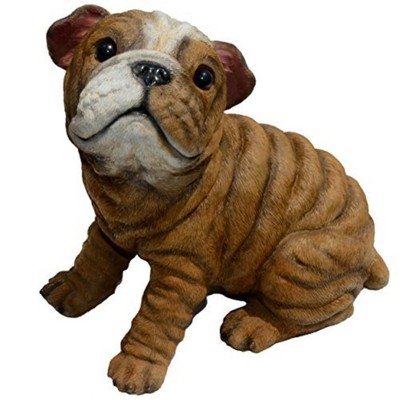 Michael Carr Designs Resin Figurine, Bully-Bulldog Puppy Statue, Medium