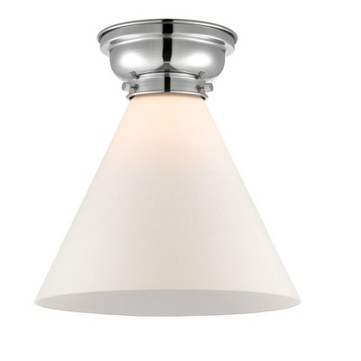 Cone - 1 Light Flush Mount In Industrial Style-11.4 Inches Tall and 12 Inches Wide
