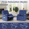 Lirago Oversized Recliner Chair for Living Room Bedroom Large Tall Adults 350 lbs Weight Capacity Swivel Rocker Recliner 3 Modes Easy Assembly - 3 of 4