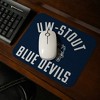 University of Wisconsin - Stout Blue Devils Logo Low Profile Thin Mouse Pad - 2 of 2