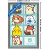 Trends International Anirollz - Grid Framed Wall Poster Prints - 3 of 4