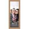 PosterPalooza | 4x12 Modern Bamboo Picture Frame, UV Acrylic, 5 Finishes - 2 of 4