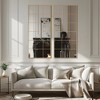 Wooakway Black/Gold Accent Wall Mirror Ornate Full Length Mirror for Living Room Bedroom Entryway - 4 of 4