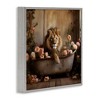 Stupell Industries Lion in Flower Filled Tub Framed Giclee Art - 2 of 4