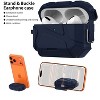 Nakedcellphone Meteorite Series Combo for Apple Airpods Pro 3 - Rugged Case with Stand + Lanyard + Clip + Cleaning Kit - 3 of 4