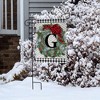 Briarwood Lane Winter Garden Flag 12x18 For Outdoor Winter Wreath Monogram Letter G For Winter Garden Flag Flags For Outside - 4 of 4