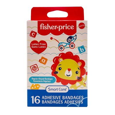16ct Smart Care Bandages Sesame Street