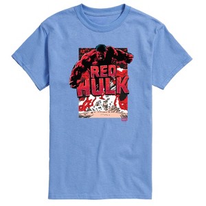 Men's - Marvel - Angry Red Hulk Short Sleeve Graphic T-Shirt - 1 of 4