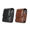 LUXMO Extra Small Universal Vertical Leather Pouch - Brown - 2 of 4