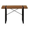 Monarch Specialties Computer Desk Home Office Laptop 48InchL Work Metal Laminate Walnut Black Contemporary Modern - 2 of 4