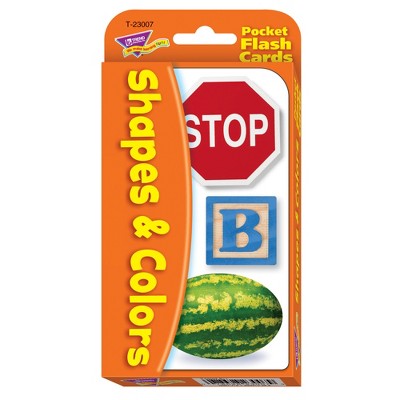 TREND Shapes & Colors Pocket Flash Cards