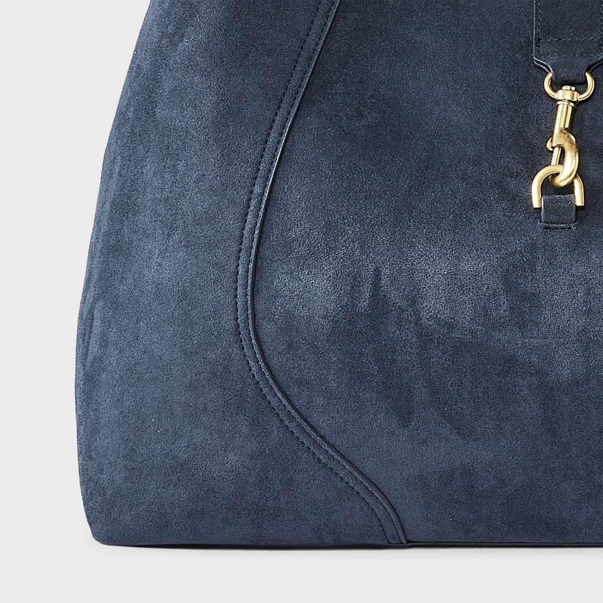 Faux Suede Shoulder Tote Bag - A New Day™ - thumbnail 5