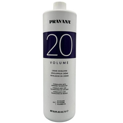 Pravana ChromaSilk Creme Developer 20 Volume, 33.8 oz