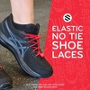 The Original Stretchlace Quick Lock No-Tie Elastic Shoelaces – Red Adjustable Shoe Laces (1 Pair) - 3 of 4