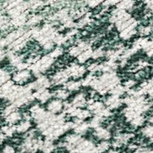 HomeRoots 10' X 14' Pale Aqua And Lime Green Striped Washable Indoor Outdoor Area Rug - 1 of 4