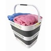 SAMMART 40L (10.5 Gallon) Collapsible Plastic Laundry Basket with Handles - image 3 of 4